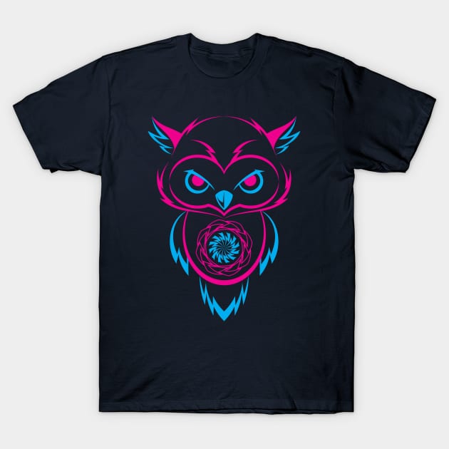 Night Owl T-Shirt by Redmunky